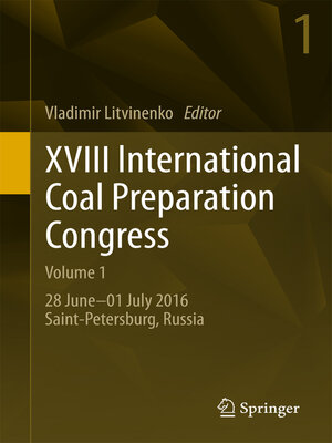 cover image of XVIII International Coal Preparation Congress
